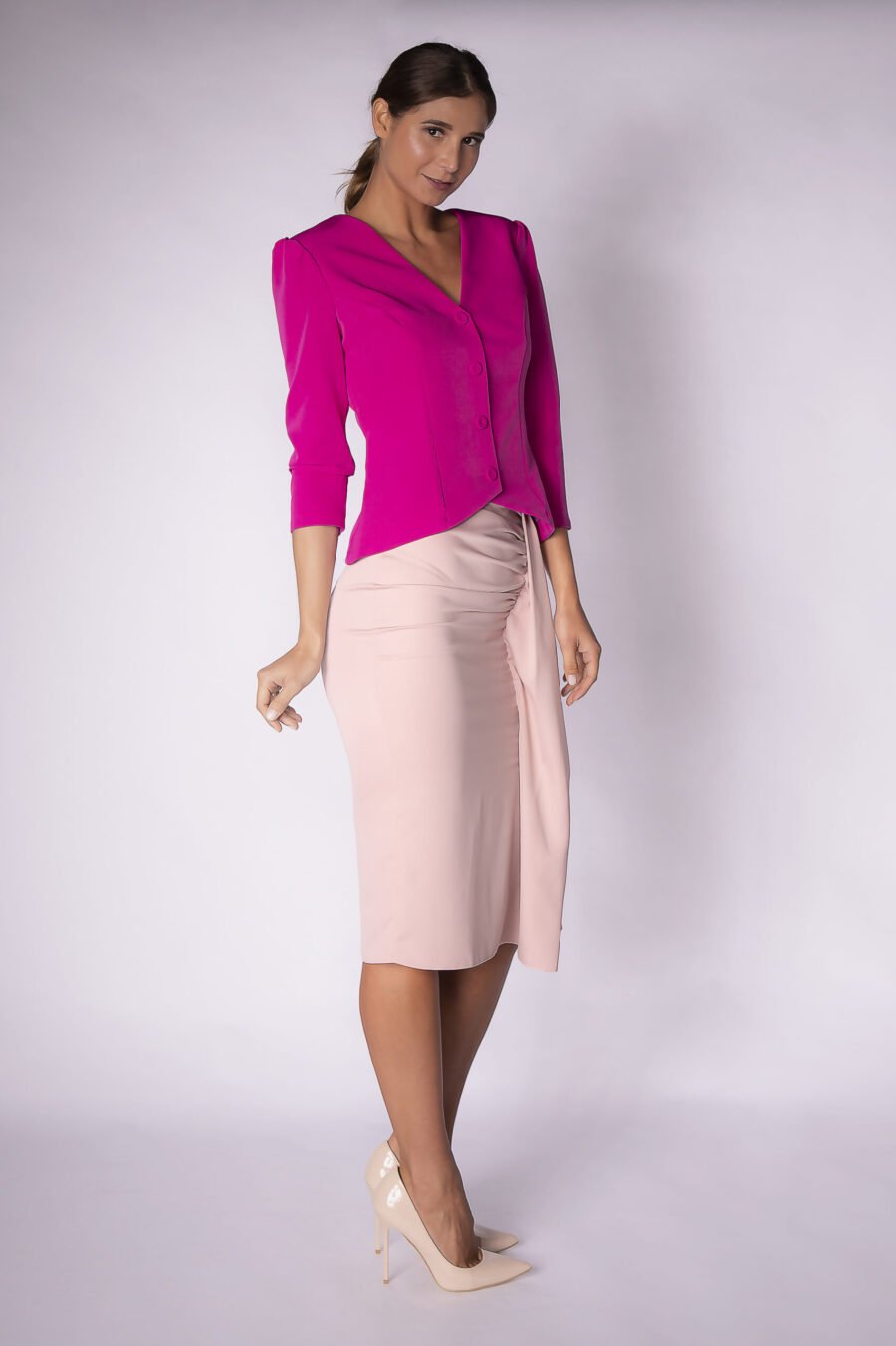 CHIC A-LINE MID SKIRT