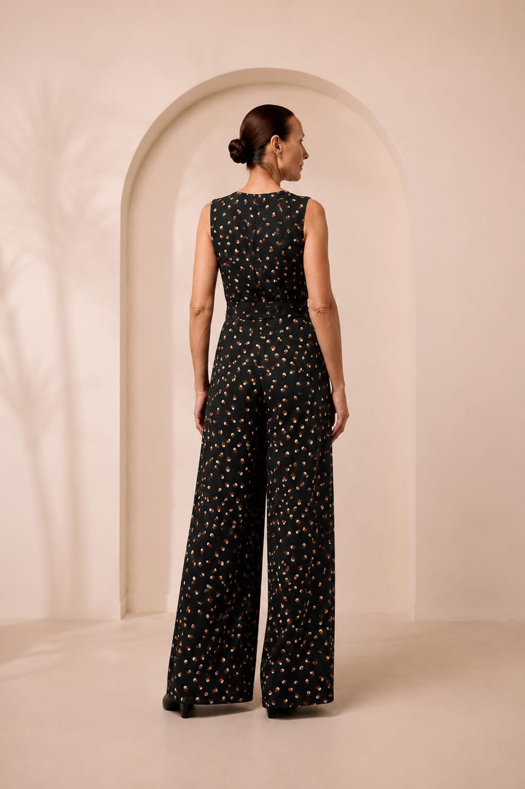 Dalila DCarvalho TIE WAIST JUMPSUIT