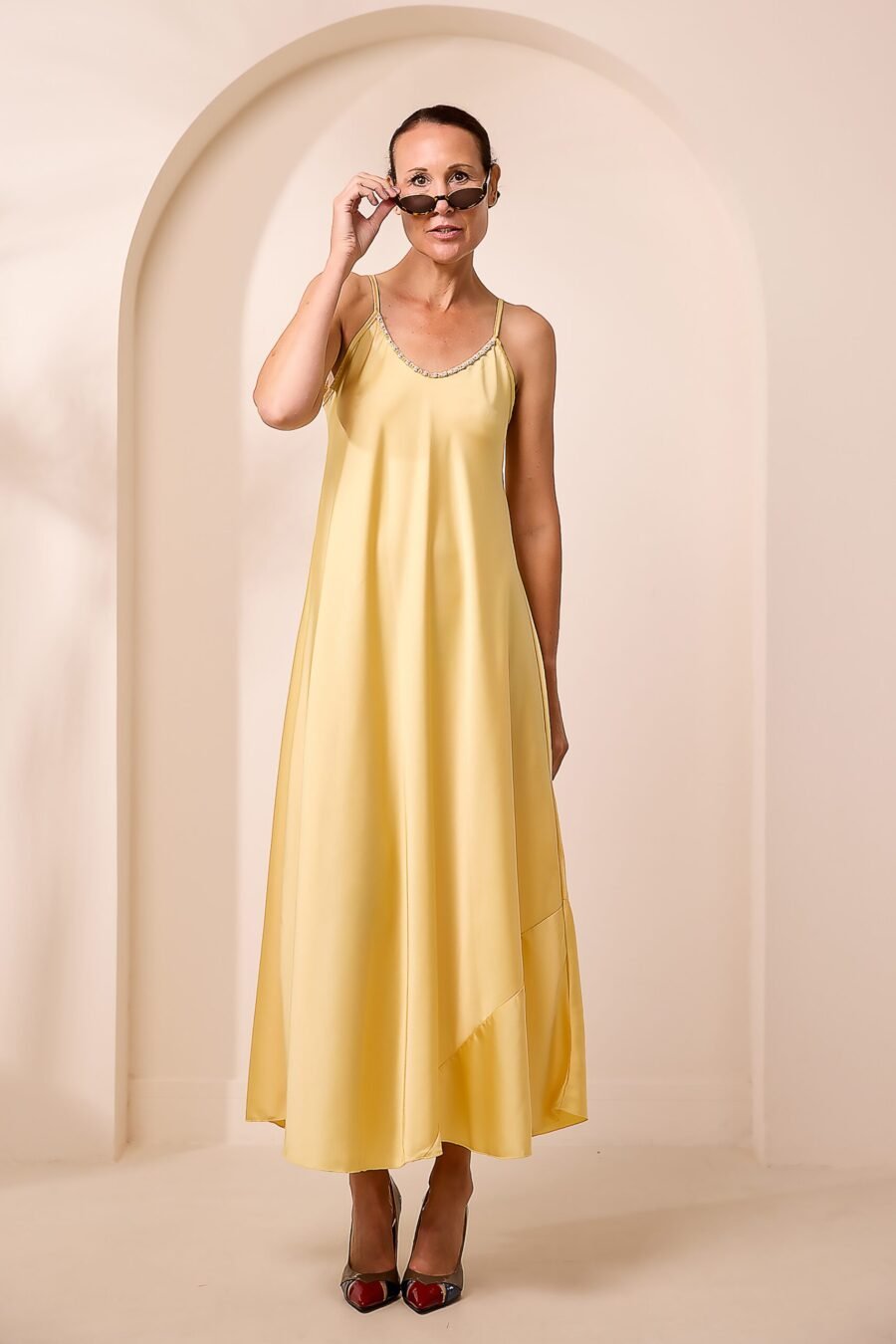 SUNLIT ELEGANCE MAXI DRESS